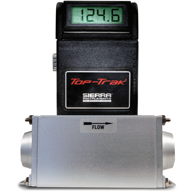 Sierra Instruments High-Flow Gas Mass Flow Meter with Digital Display, TopTrak 826/827